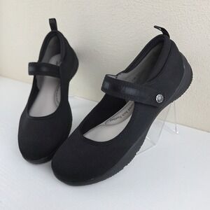 J Sport Melody Mary Jane Black Stretch Comfort Shoes Women's Size 7.5 M